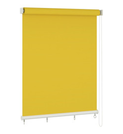 Store roulant d'extérieur 220x140 cm Jaune