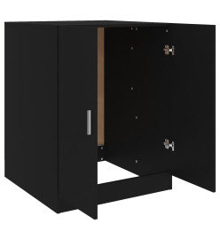 Meuble pour machine à laver Noir 71x71,5x91,5 cm