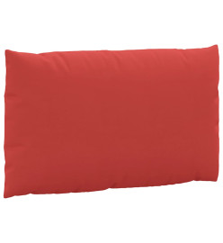 Coussins de palette 3 pcs rouge tissu oxford