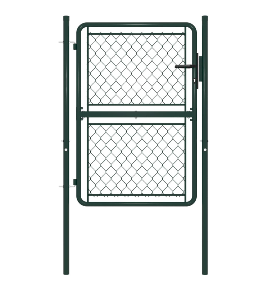 Portillon Acier 100 x 125 cm Vert