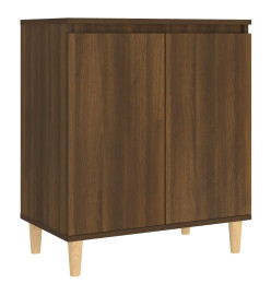 Buffet Chêne marron 60x35x70 cm Bois d'ingénierie