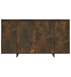 Buffet Chêne fumé 135x41x75 cm Aggloméré