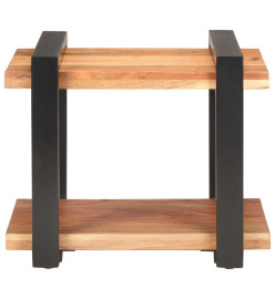 Table de chevet 50x40x40 cm Bois d'acacia massif