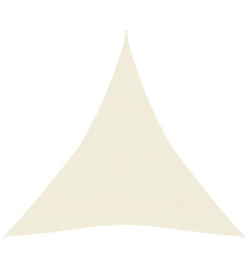 Voile d'ombrage 160 g/m² Crème 5x6x6 m PEHD