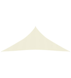 Voile d'ombrage 160 g/m² Crème 5x6x6 m PEHD