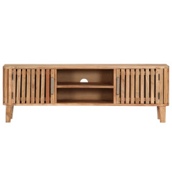 Meuble TV 130 x 30 x 45 cm Bois d'acacia massif