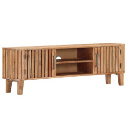 Meuble TV 130 x 30 x 45 cm Bois d'acacia massif