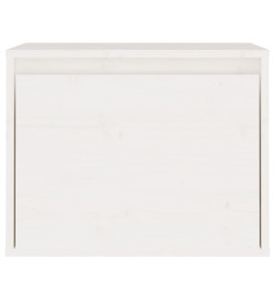 Armoire murale Blanc 45x30x35 cm Bois de pin massif