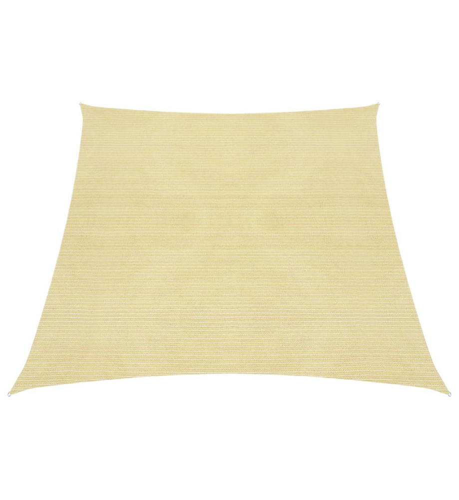 Voile d'ombrage 160 g/m² Beige 3/4x2 m PEHD