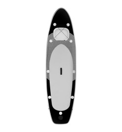 Ensemble de planche SUP gonflable Noir 330x76x10 cm