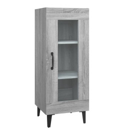 Buffet Sonoma gris 34,5x34x90 cm Bois d'ingénierie