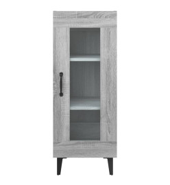 Buffet Sonoma gris 34,5x34x90 cm Bois d'ingénierie