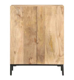 Buffet 60x35x77 cm Bois de manguier massif