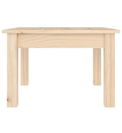 Table basse 45x45x30 cm Bois massif de pin