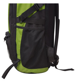 Sac à dos de randonnée 40 L noir et vert