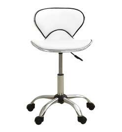 Chaise de bureau Blanc Similicuir