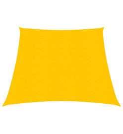 Voile d'ombrage 160 g/m² Jaune 3/4x2 m PEHD