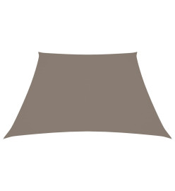 Voile de parasol Tissu Oxford trapèze 2/4x3 m Taupe