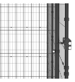 Chenil extérieur Acier avec toit 29,04 m²