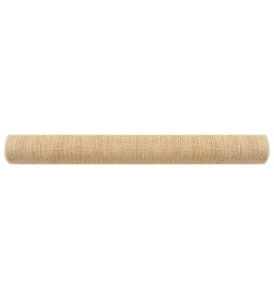 Filet brise-vue Beige 2x50 m PEHD 195 g/m²