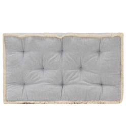 Coussin de canapé palette Gris 73x40x7 cm