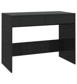 Bureau Noir 101x50x76,5 cm Aggloméré