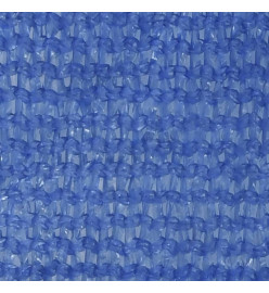 Voile d'ombrage 160 g/m² Bleu 3,5x3,5x4,9 m PEHD