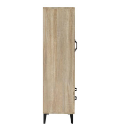 Buffet haut Chêne sonoma 70x31x115 cm Bois d'ingénierie