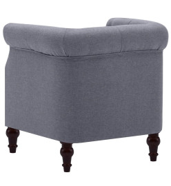 Fauteuil Gris clair Tissu