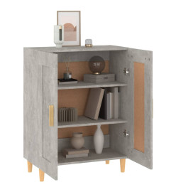 Buffet Gris béton 69,5x34x90 cm Bois d'ingénierie