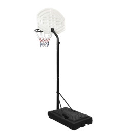 Support de basket-ball Blanc 237-307 cm Polyéthylène