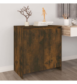 Buffet Chêne fumé 70x41x75 cm Bois d'ingénierie