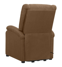 Fauteuil Marron Tissu