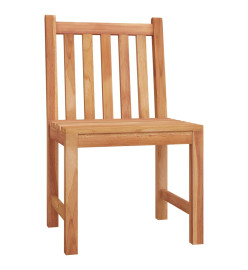 Ensemble à dîner de jardin 4 pcs Bois de teck massif