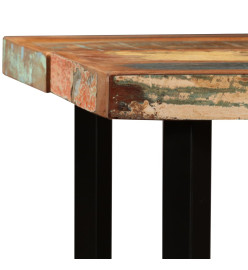 Table de bar Bois massif de récupération 150 x 70 x 107 cm