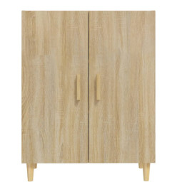 Buffet Chêne sonoma 70x34x90 cm Bois d'ingénierie