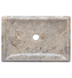 Lavabo Gris 50x35x10 cm Marbre