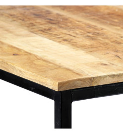 Table à dîner 180x90x75 cm Bois de manguier massif brut