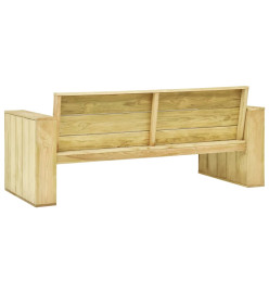 Salon de jardin 3 pcs Bois de pin imprégné