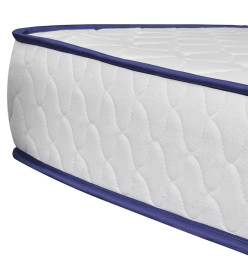 Lit et matelas mousse à mémoire de forme Similicuir 90x200 cm