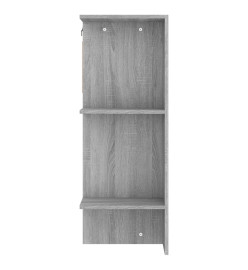 Armoires de couloir 2 pcs Sonoma gris Bois d'ingénierie