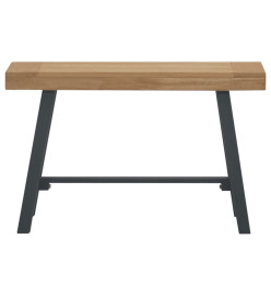 Banc 80 cm Bois massif de teck