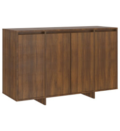 Buffet Chêne marron 120x41x75 cm Aggloméré