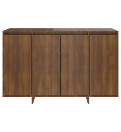 Buffet Chêne marron 120x41x75 cm Aggloméré