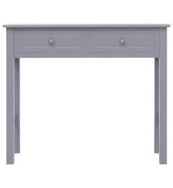 Table console Gris 90 x 30 x 77 cm Bois