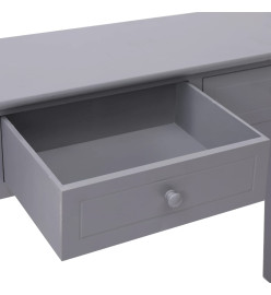 Table console Gris 90 x 30 x 77 cm Bois