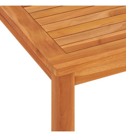 Ensemble à dîner de jardin 4 pcs Bois de teck massif