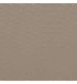 Coussin de banc de jardin taupe 180x50x3 cm tissu oxford