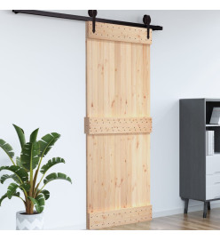 Porte NARVIK 100x210 cm bois massif de pin