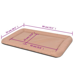 Matelas pour chiens Taille XL Beige